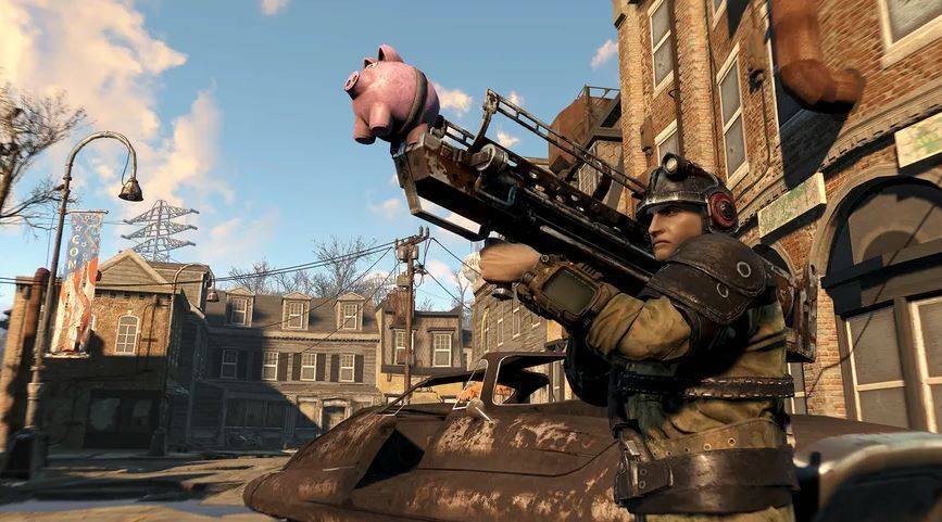 Fallout 4's "next gen" update is out today