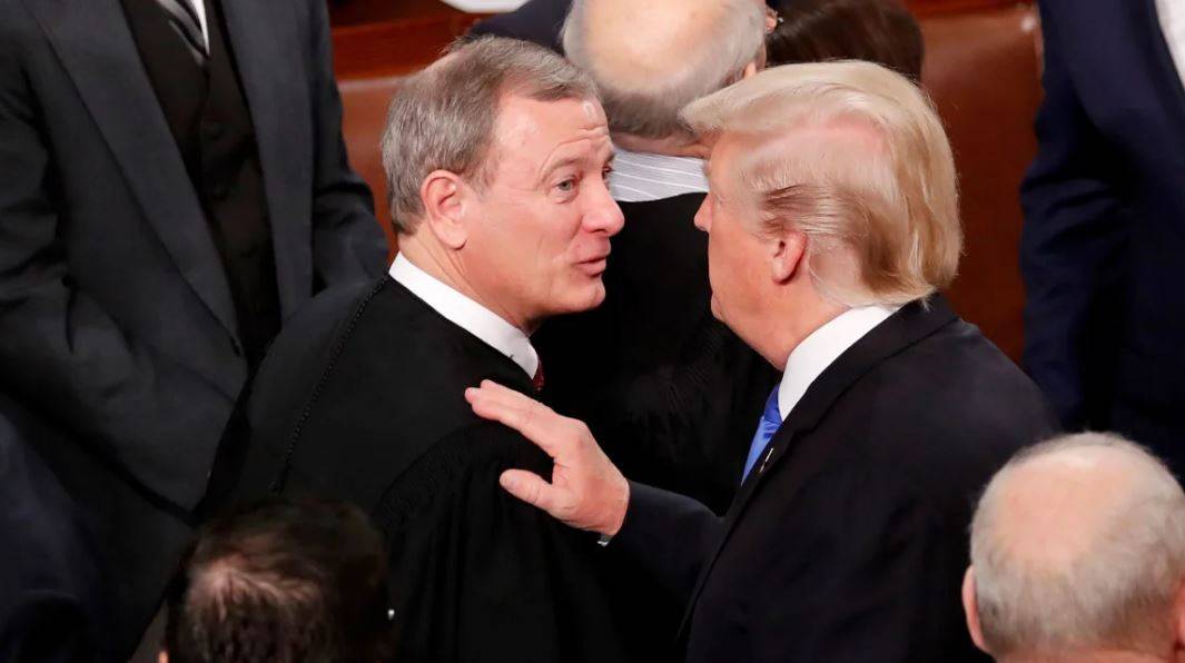 John Roberts expressed dissatisfaction with the prior ruling against Trump