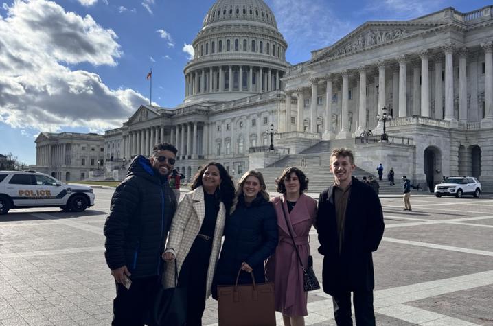 Students have the chance to explore opportunities in Washington through the WilDCats at the Capitol