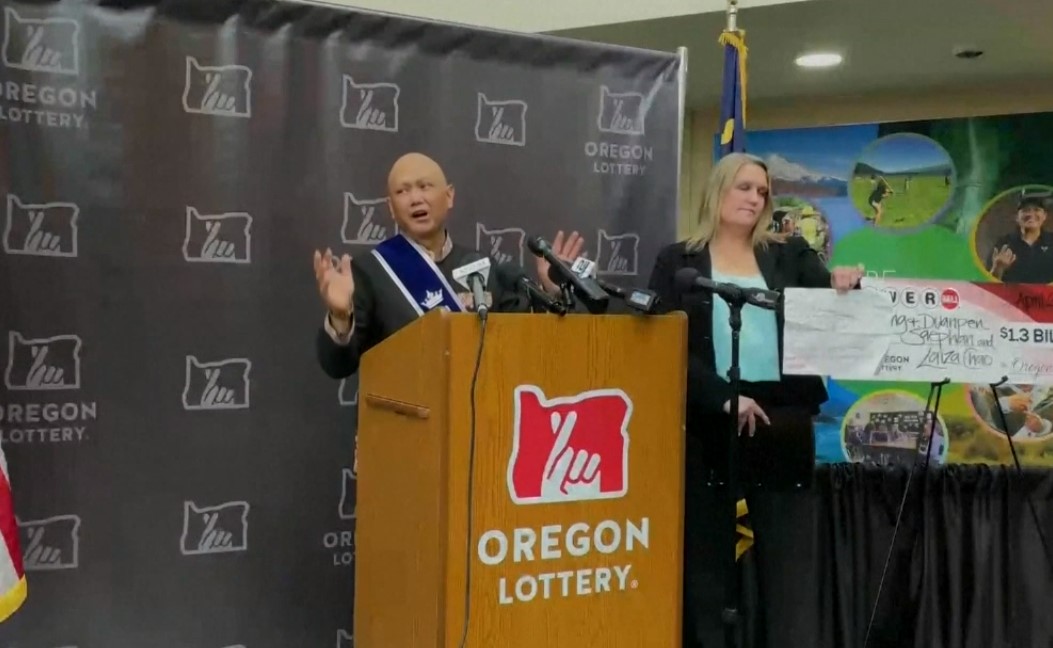 Oregon Lottery Powerball Winner