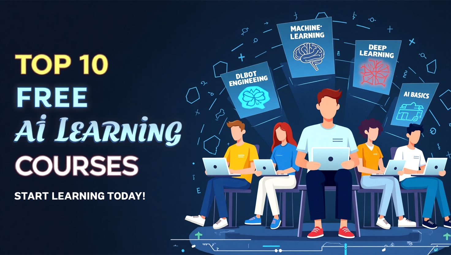 Top 10 Free AI Learning Courses