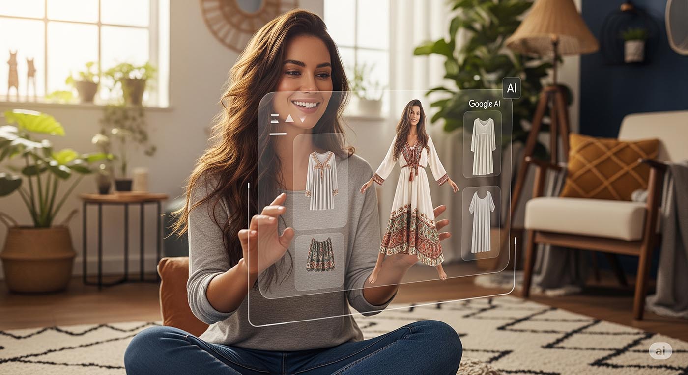 Try clothes at home: Google's new AI feature