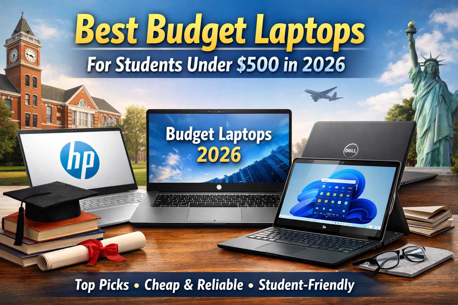 Best Budget Laptops For Students Under $500 in 2026